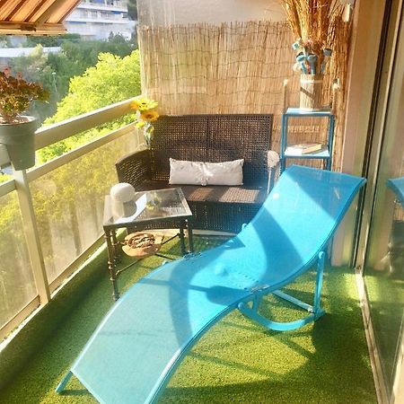 Luxurious Studio In Cannes 450M From Sea With Terrace And Air Conditioning And Private Parking Exterior foto