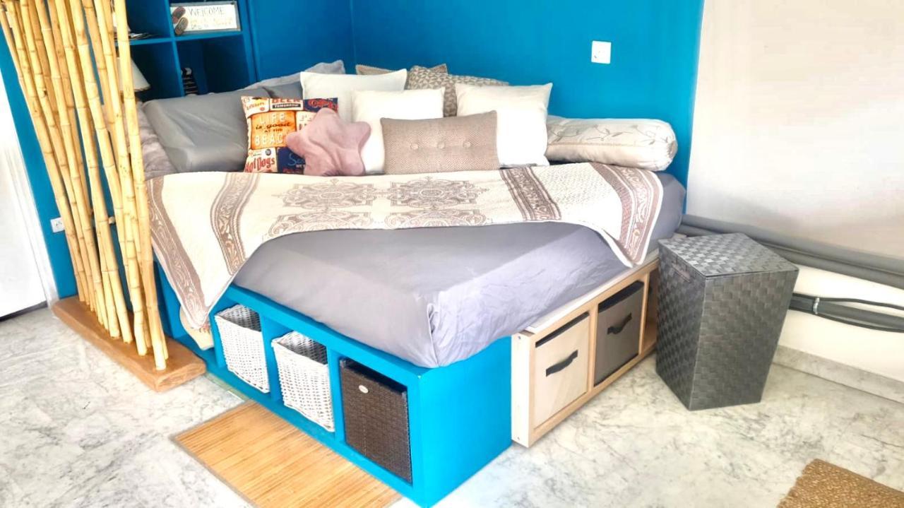 Luxurious Studio In Cannes 450M From Sea With Terrace And Air Conditioning And Private Parking Exterior foto