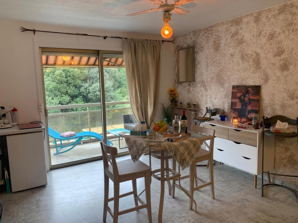 Luxurious Studio In Cannes 450M From Sea With Terrace And Air Conditioning And Private Parking Exterior foto